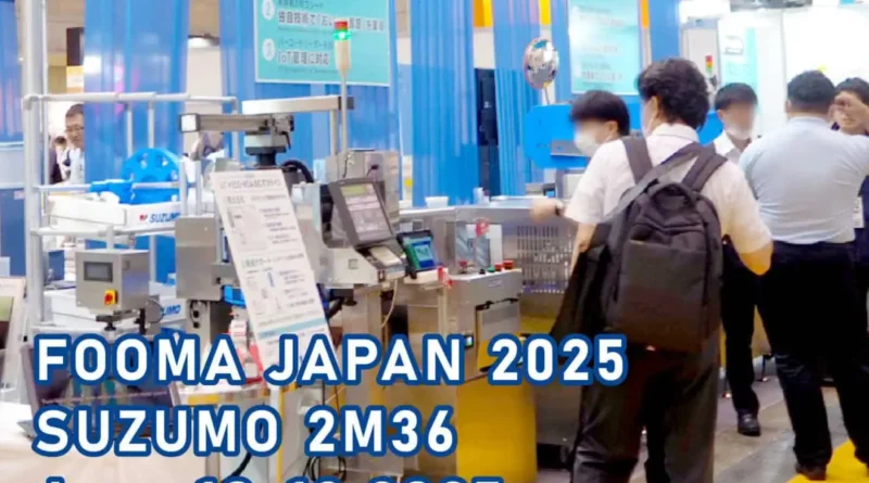SUZUMO to Participate in FOOMA JAPAN 2025, One of the World’s Largest Comprehensive Food Manufacturing Exhibitions